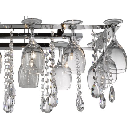 10 Light Vino Crystal Celling Fitting