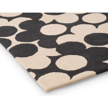 Orla Kiely Puzzle Flower Slate Rug 180cm x 120cm