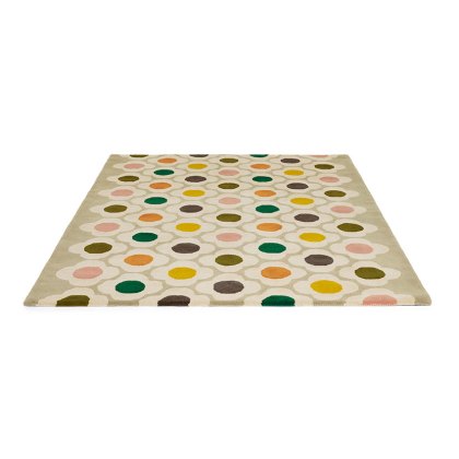 Orla Kiely Spot Flower Multi Rug 180cm x 120cm