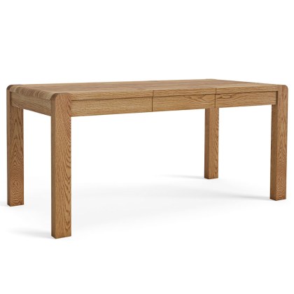 Nordic Dining 135cm Compact Extending Oak Dining Table