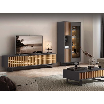 Agatone TV Unit With Lighting