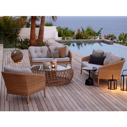 Cane-Line Ocean Natural Weave 2 Seater Sofa