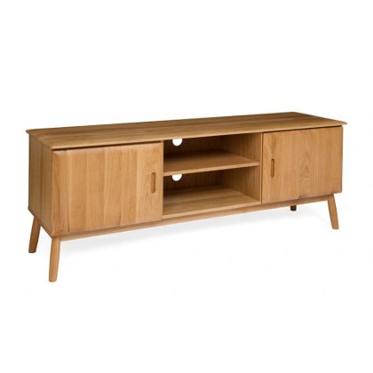 Malin Dining Malin Mid-Century Modern Oak TV Unit