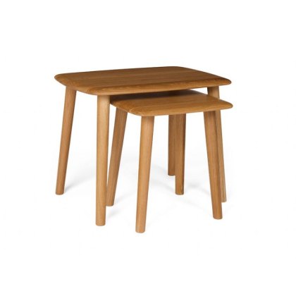 Malin Dining Malin Mid-Century Modern Nest of Tables