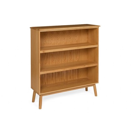 Malin Dining Malin Mid Century Modern Wide Bookcase