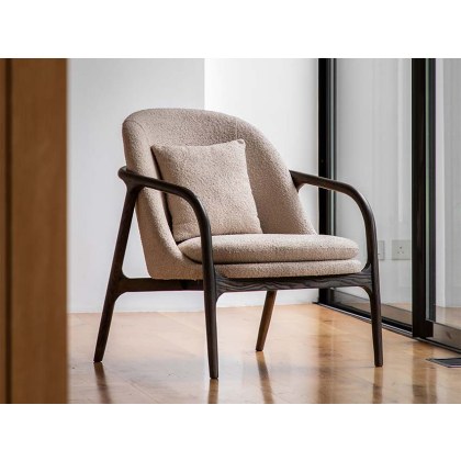 Apex Mid-Century Modern Armchair - Taupe