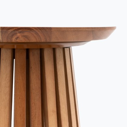 Brooklyn Slatted Side Table