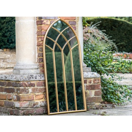 Kirby Gold Garden Mirror