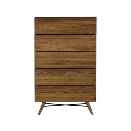 Colombia 5 Drawer Tall Chest