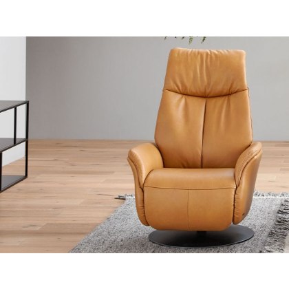 Stratus Swivel Recliner 8970 Small Swivel Manual Recliner Chair