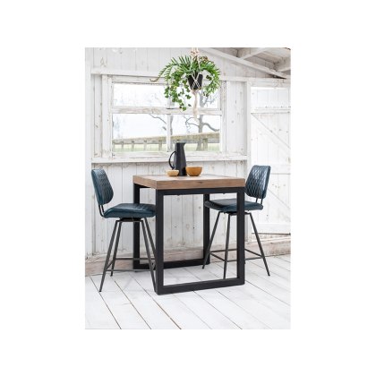 Massa Dark Blue Bar Stool