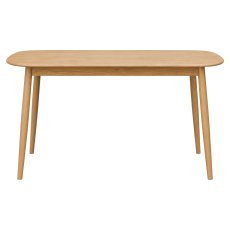 Malin Mid-Century Modern Small Extending Dining Table 125-165cm Malin Mid-Century Modern Small Extending Dining Table 125-165cm