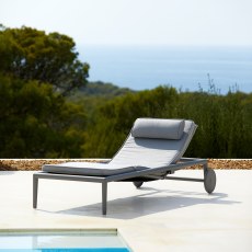 Cane- line Conic Sunbed | Light Grey Cane- line Conic Sunbed | Light Grey