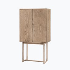 Carl Oak Cocktail Cabinet