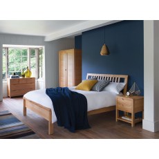 Ercol Bosco Bedroom Oak 5'0 King Size Bed