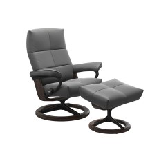 Stressless David Small Recliner Signature Small Chair & Stool