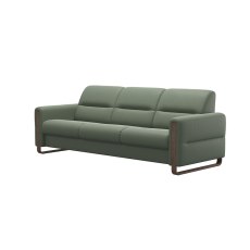 Stressless Fiona 3 Seater Sofa With Wooden Arms