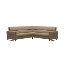 Stressless Fiona 4 Seater Corner Sofa With Wooden Arm