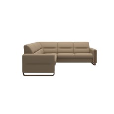 Stressless Fiona 4 Seater Corner Sofa With Wooden Arm