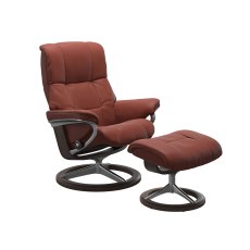 Stressless Mayfair Large Signature Base Chair & Stool