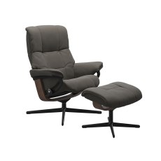 Stressless Mayfair Small Cross Base Chair & Stool