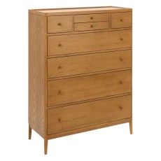Ercol Salina 8 Drawer Tall Chest Ercol Salina 8 Drawer Tall Chest