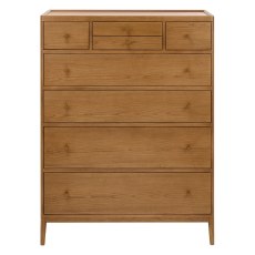 Ercol Salina 8 Drawer Tall Chest Ercol Salina 8 Drawer Tall Chest