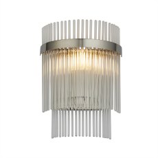 Marietta Wall Light in Bright Nickel Marietta Wall Light in Bright Nickel