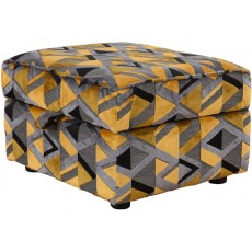 Charlotte Fabric Storage Stool