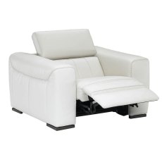 Natuzzi Editions Forza Leather Power Recliner Chair