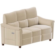 Natuzzi Editions Astuzia Triple Motion Double Electric Large Sofa