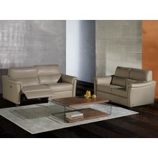 Natuzzi Editions Astuzia Triple Motion Double Electric Large Sofa