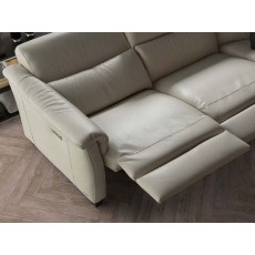 Natuzzi Editions Astuzia Triple Motion Double Electric Large Sofa