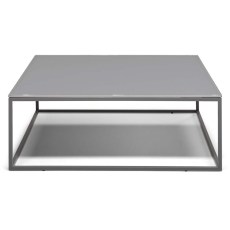 Natuzzi Editions Hydra Square Coffee Table - Matt Beton