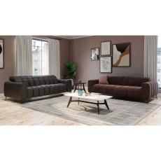 Natuzzi Editions Portento 3 Seater Sofa with 2 Electric Motors