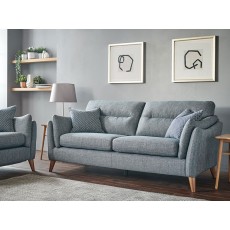 Amoura Fabric 3 Seater Sofa