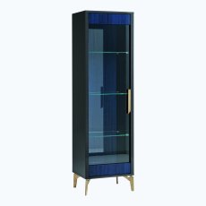 Aquanette Dining 1 Door Right Curio Cabinet