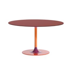 Kartell Thierry by Piero Lissoni Round Dining Table Bordeaux Kartell Thierry by Piero Lissoni Round Dining Table Bordeaux