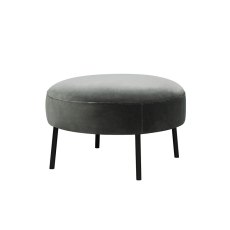 Alex Leather Footstool