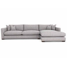 Perth Large Fabric RHF Chaise Sofa