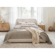 Raffi Bedroom King Size Boucle Bed Frame