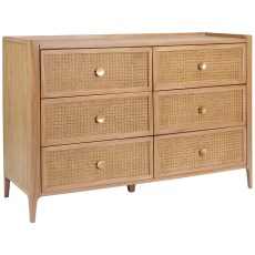 Java 6 Drawer Wide Chest