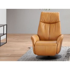 Stratus Swivel Recliner 8970 Small Swivel Manual Recliner Chair