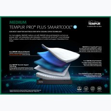 Tempur Pro Plus 25cm SmartCool - Medium Long Single Mattress Tempur Pro Plus 25cm SmartCool - Medium Long Single Mattress