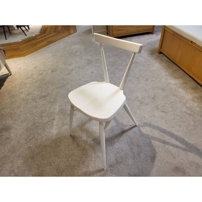 Ercol Originals Stacking Chair White Ercol Originals Stacking Chair White