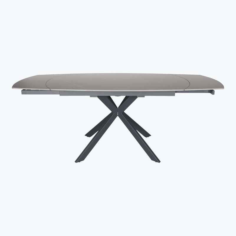 Busby Dining 140 x 200 Extending Dining Table (Grey) Busby Dining 140 x 200 Extending Dining Table (Grey)