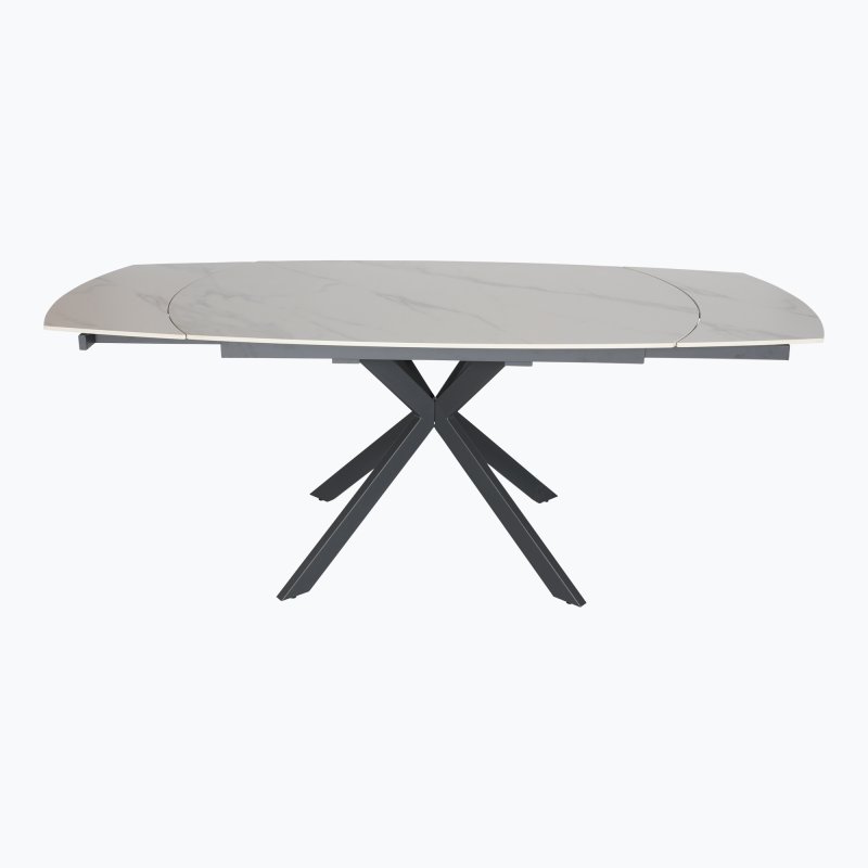 Busby Dining 140 x 200 Extending Dining Table (White) Busby Dining 140 x 200 Extending Dining Table (White)