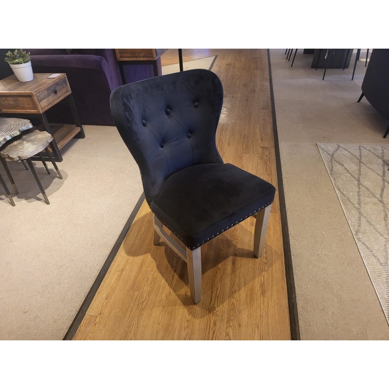 Chelsea Dining Chair Black 800 Quartz Fabric Chelsea Dining Chair Black 800 Quartz Fabric