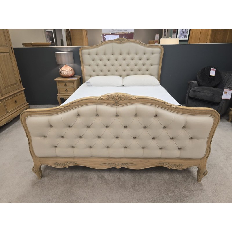 Lorient 150cm Upholstered Bedframe Lorient 150cm Upholstered Bedframe