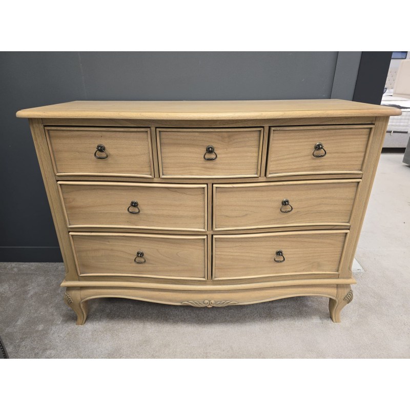 Lorient 7 Drawer Low Wide Chest Lorient 7 Drawer Low Wide Chest